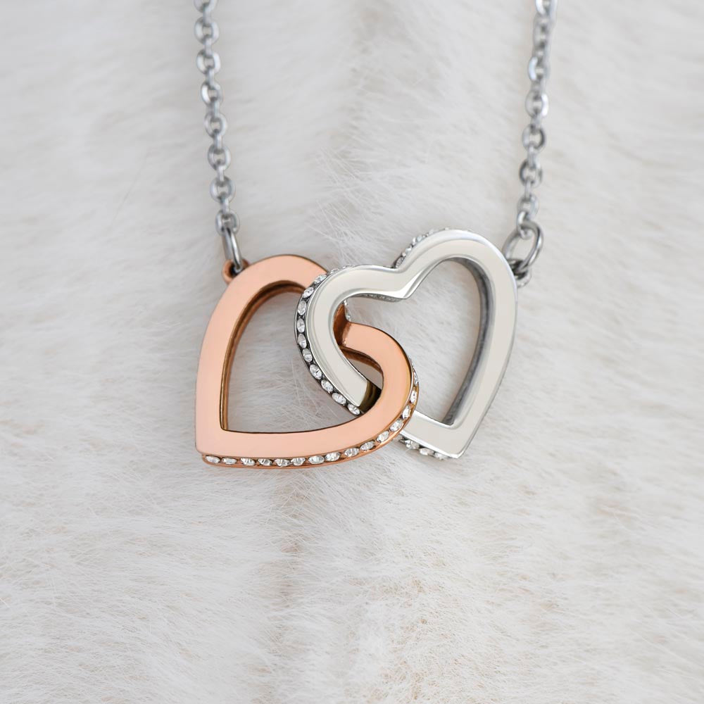 To My Soul Sister Interlocking Heart Gift For Birthdays, Anniversaries, Weddings, or Any Occasion