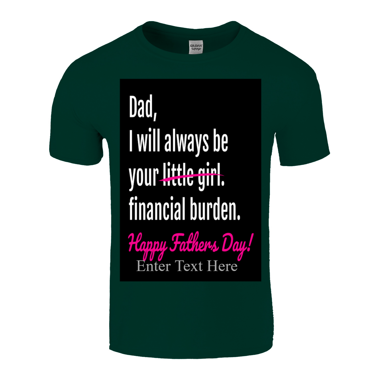 Dad I'll Always Be Your Little/Financial Burden