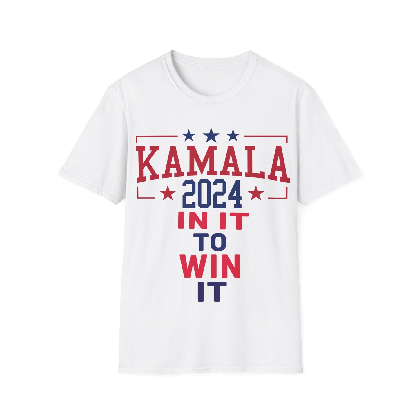 Kamala In It To Win It T-Shirt, Presidential Campaign Tee, Unisex Graphic Shirt, Political Clothing, Gift for Democrats