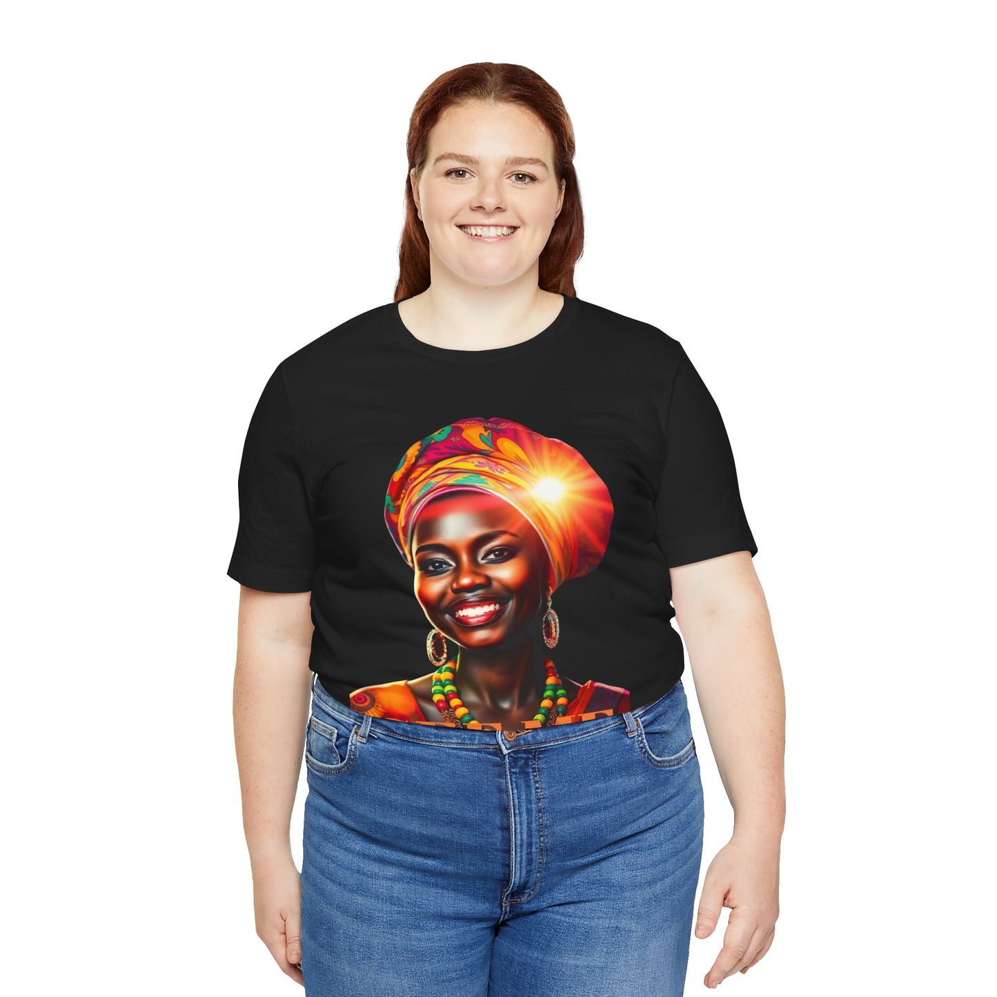 Empowering African-American Art Tee - 'SEE ME' Unisex Jersey Short Sleeve T-Shirt