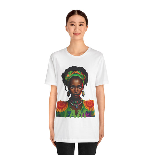 Empowered Woman Tee - Vibrant Art & Self-Expression