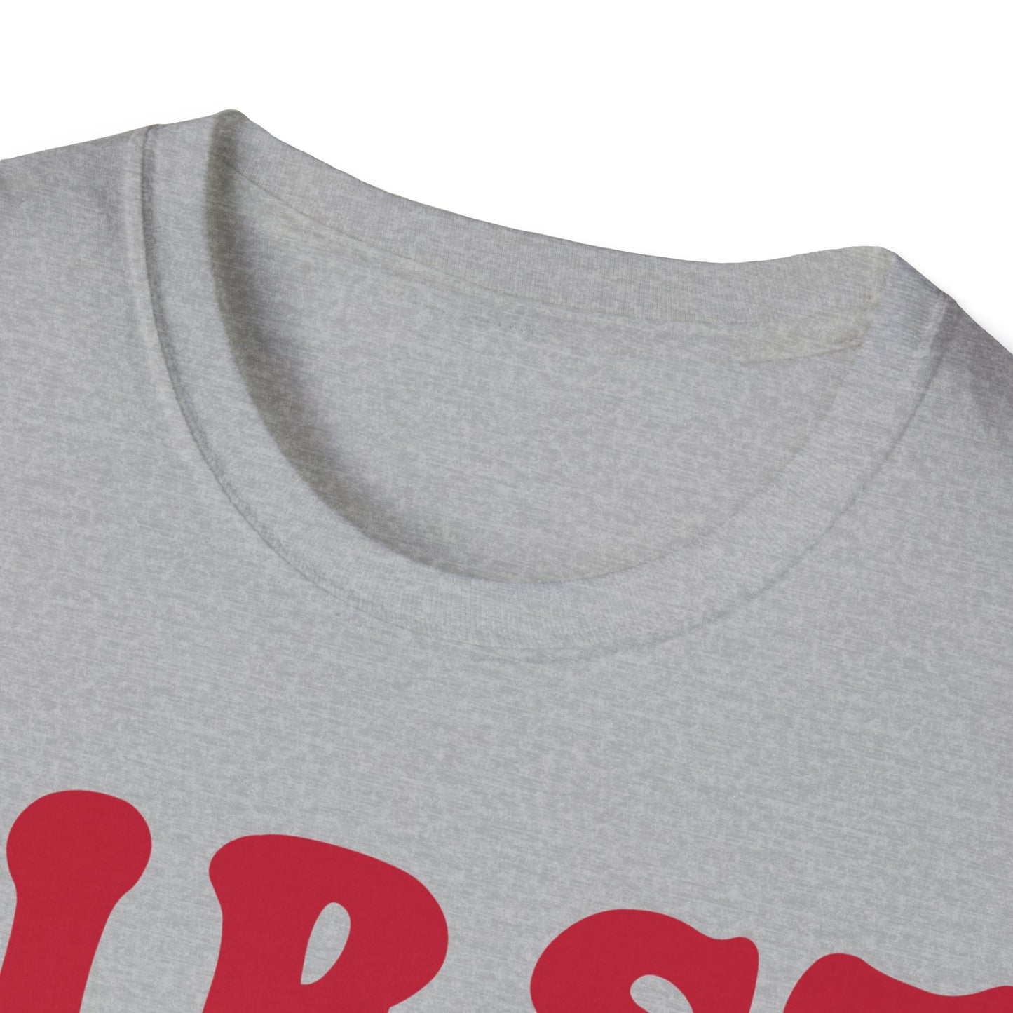 Retro Groovy First But Not Last T-Shirt, Vintage Inspired Graphic Tee, Bold Statement Shirt, Unisex Casual Top, Fun Typography Design