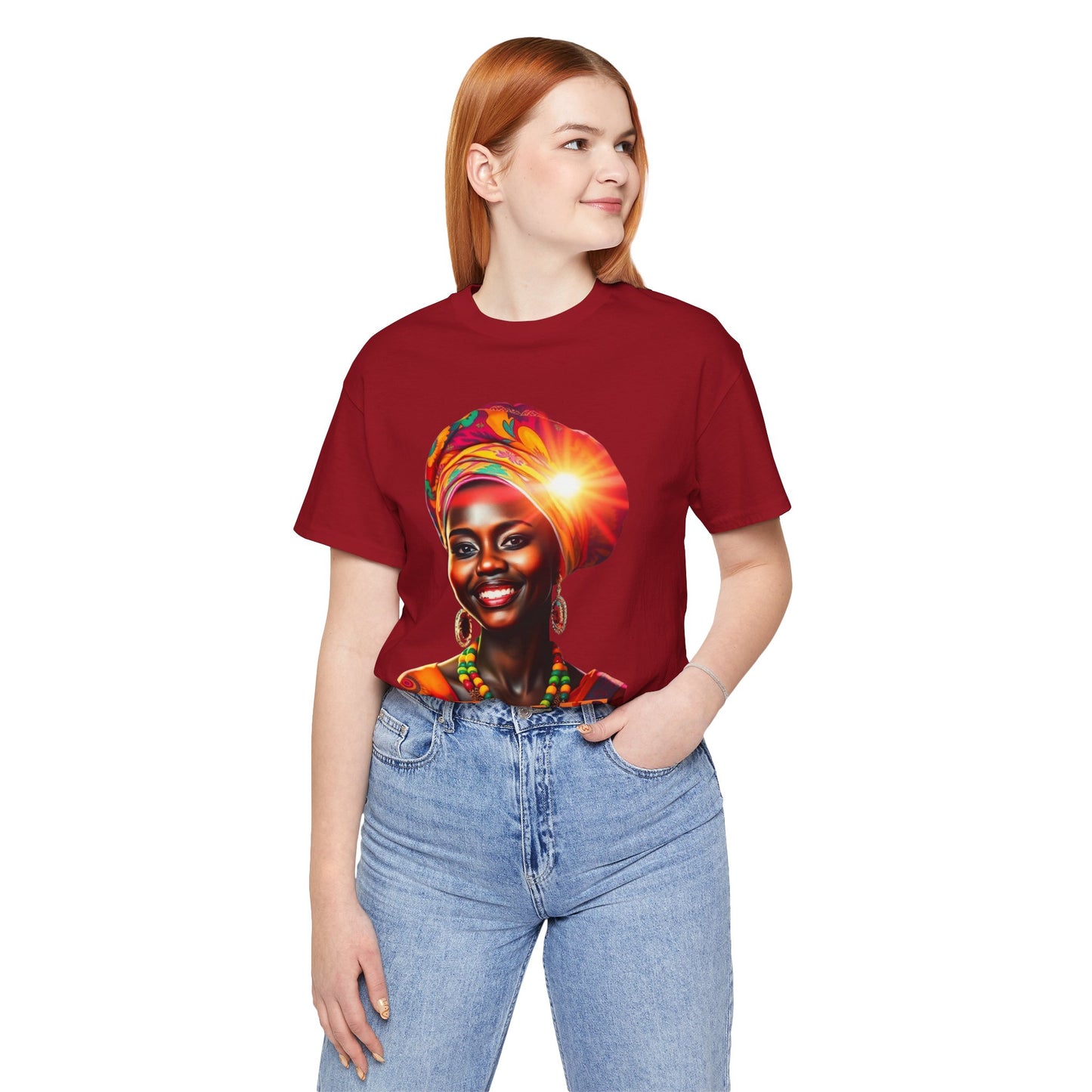Empowering African-American Art Tee - 'SEE ME' Unisex Jersey Short Sleeve T-Shirt