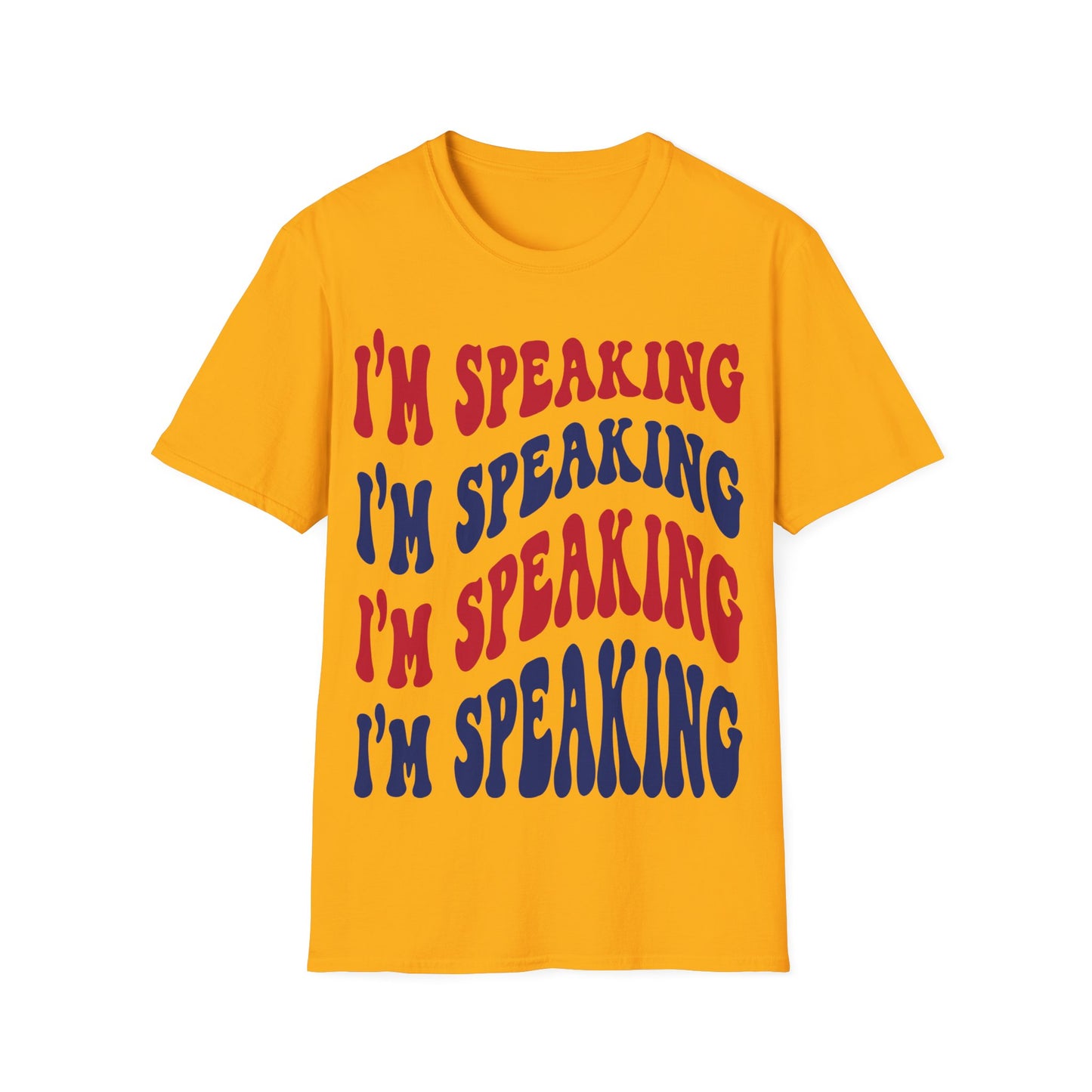 I'm Speaking T-Shirt, Empowerment Statement Tee, Feminist Graphic Tee, Bold Statement Shirt, Women's Rights Shirt, Inspirational T-Shirt