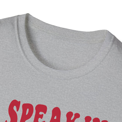 I'm Speaking T-Shirt, Empowerment Statement Tee, Feminist Graphic Tee, Bold Statement Shirt, Women's Rights Shirt, Inspirational T-Shirt