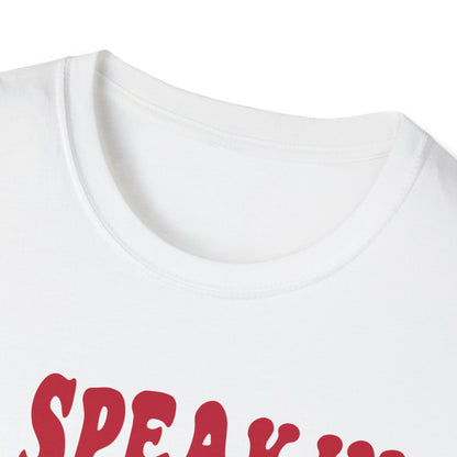 I'm Speaking T-Shirt, Empowerment Statement Tee, Feminist Graphic Tee, Bold Statement Shirt, Women's Rights Shirt, Inspirational T-Shirt
