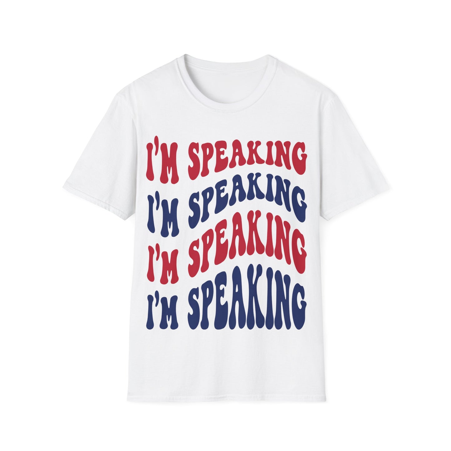 I'm Speaking T-Shirt, Empowerment Statement Tee, Feminist Graphic Tee, Bold Statement Shirt, Women's Rights Shirt, Inspirational T-Shirt