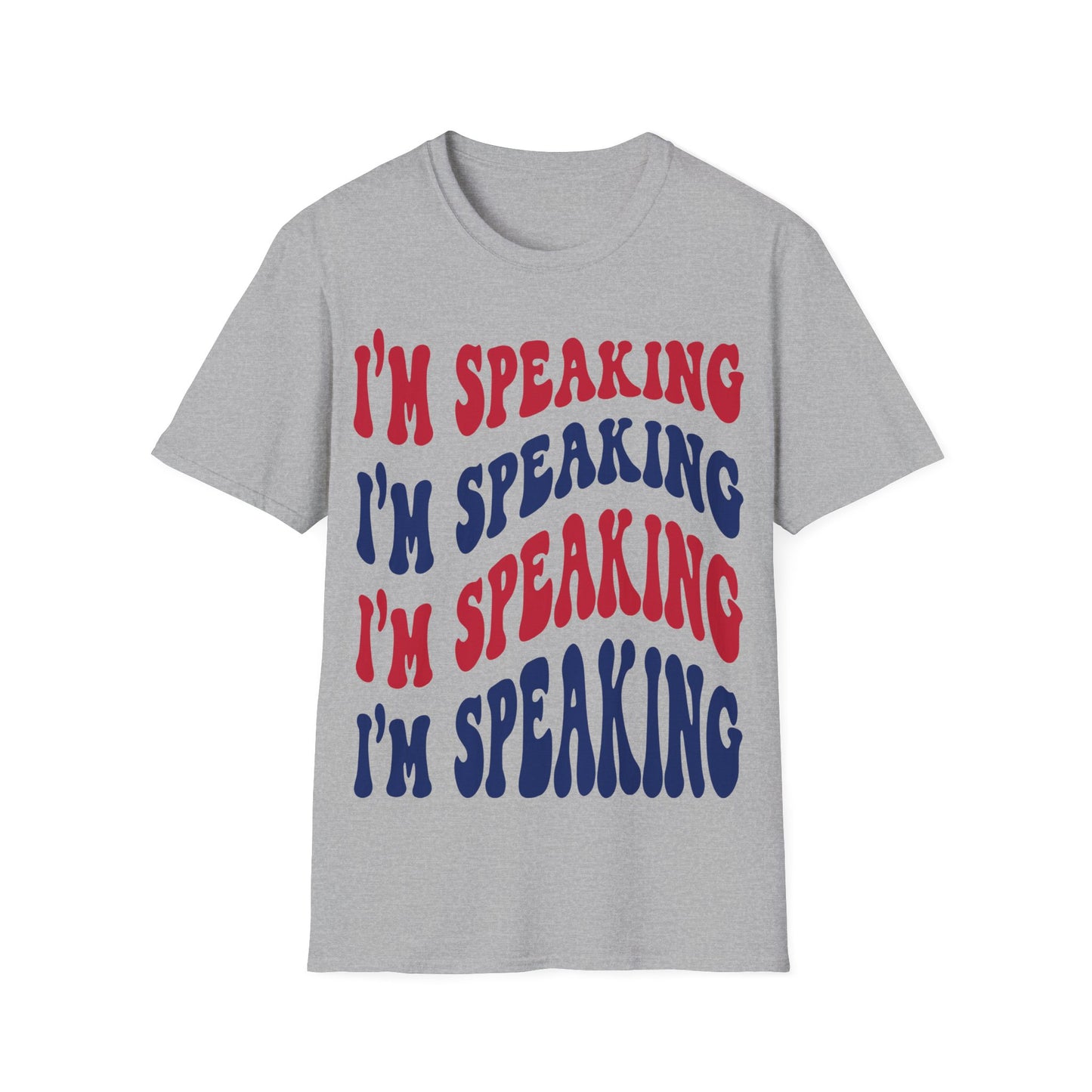 I'm Speaking T-Shirt, Empowerment Statement Tee, Feminist Graphic Tee, Bold Statement Shirt, Women's Rights Shirt, Inspirational T-Shirt