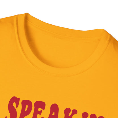 I'm Speaking T-Shirt, Empowerment Statement Tee, Feminist Graphic Tee, Bold Statement Shirt, Women's Rights Shirt, Inspirational T-Shirt