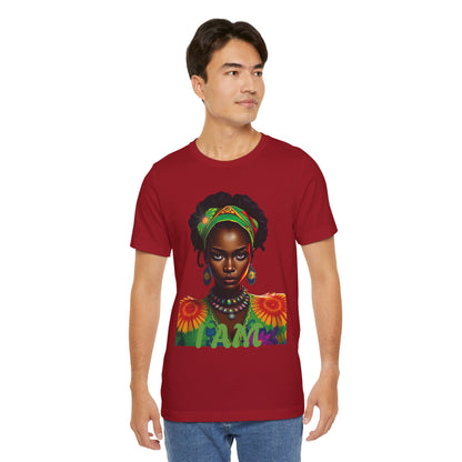 Empowered Woman Tee - Vibrant Art & Self-Expression