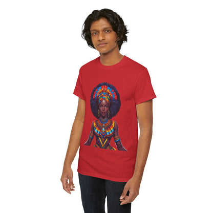 Cultural Pride  Tee - Vibrant African Art Design Colorful Tribal Art T-Shirt, African Inspired Fashion Tee, Ethnic Pattern Design Shirt, Bold Graphic Print Top