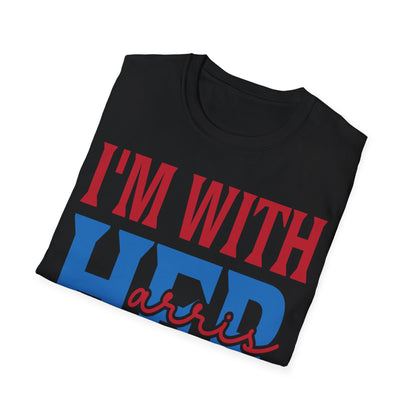 2024 I'm With Her Kamala Harris T-Shirt, Support Kamala Harris, Political Campaign Shirt, Vote Kamala Harris 2024 Tee