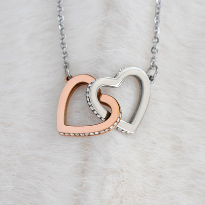To My Soul Sister Interlocking Heart Gift For Birthdays, Anniversaries, Weddings, or Any Occasion
