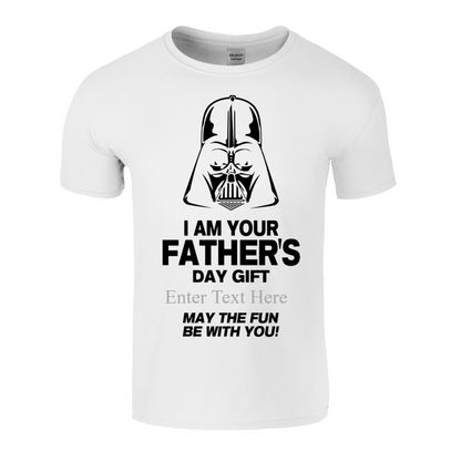I Am Your Father's Day Personized Gift May The Fun B With You Funny T Shirt