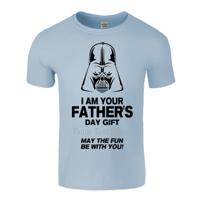 I Am Your Father's Day Personized Gift May The Fun B With You Funny T Shirt