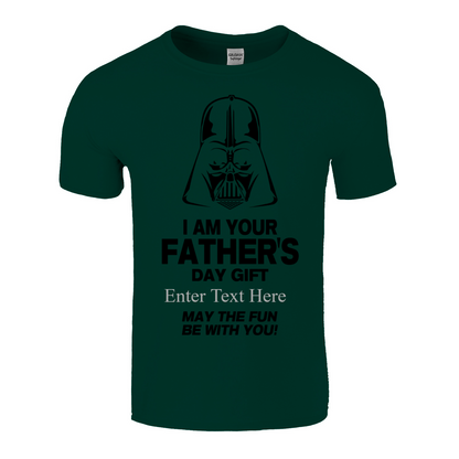 I Am Your Father's Day Personized Gift May The Fun B With You Funny T Shirt