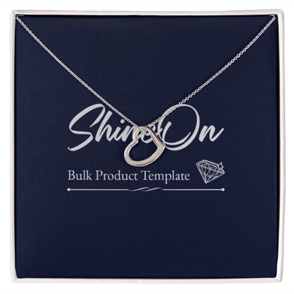 Gold Necklace with Message